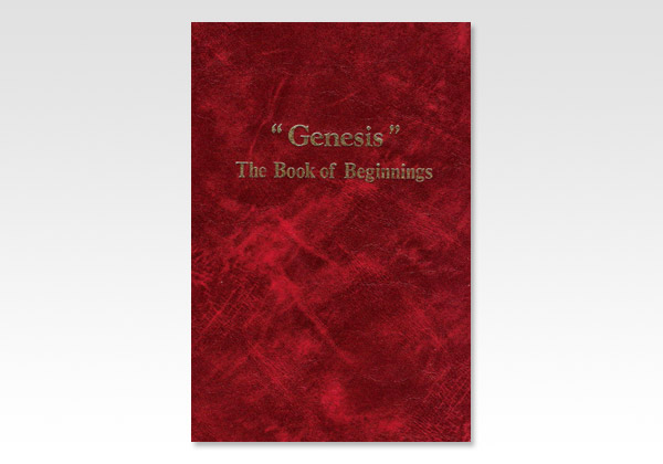 Genesis book of beginnings